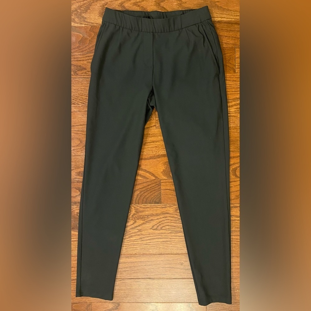 Nike Pants Sz XS Black Dri-fit Elastic Drawstring Waist 4 Pockets Golf